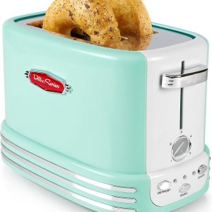 New and Improved Retro Wide 2-Slice Toaster Perfect for Bread, English Muffins,