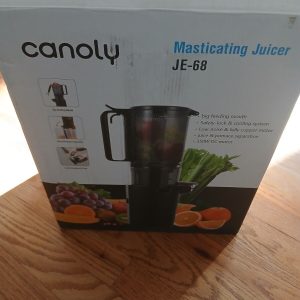 Canoly Masticating Juicer JE-68 350W Cold Press Juicer 5.3″