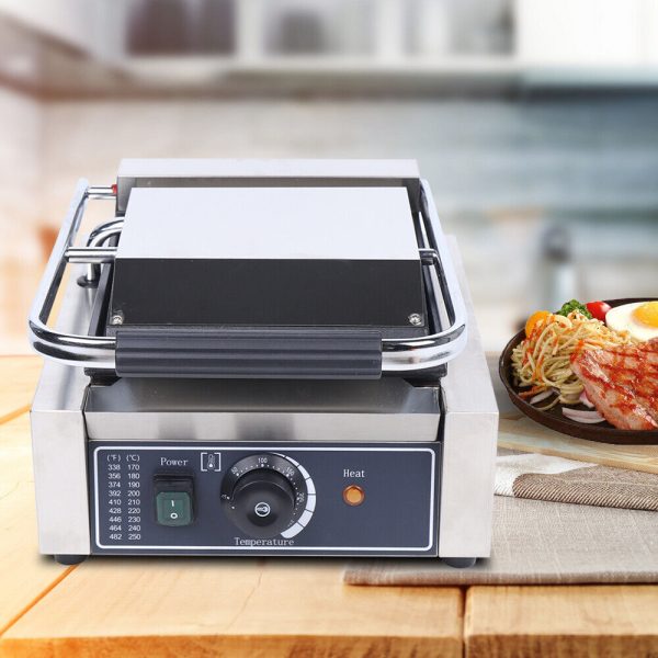 Electric Tabletop Sandwich Maker,1800W Kitchen Restaurant Electric Press Grill