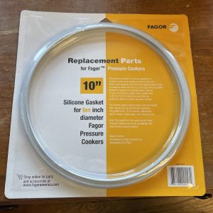 New In Package FAGOR 10” Silicon Replacement Gasket Pressure Cookers