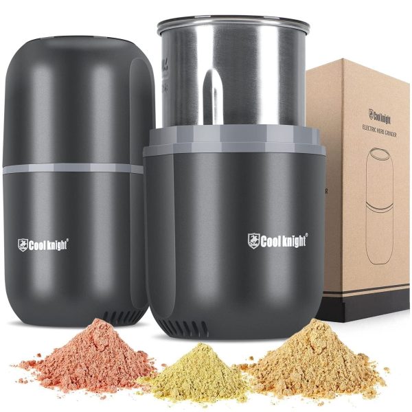 Herb Grinder Electric Spice Grinder [Large Capacity/High Rotating Speed/Elect…