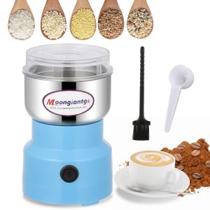 Coffee Grinder Electric, Mini Spice Grinder, 200W 10s Fast Grinding, Dry Grai…