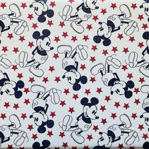 Disney Mickey Mouse Anti-Fatigue Kitchen Mat Rug 18”x30” USA Patriotic Stars NEW