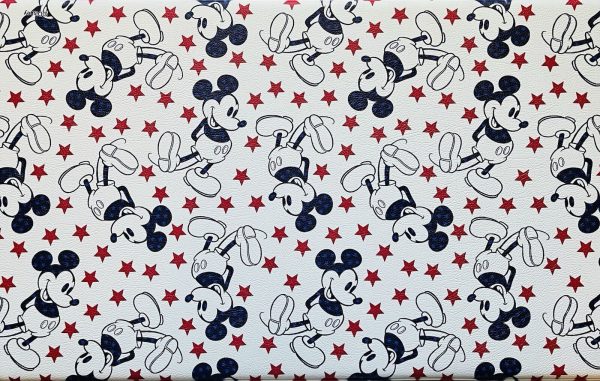 Disney Mickey Mouse Anti-Fatigue Kitchen Mat Rug 18”x30” USA Patriotic Stars NEW