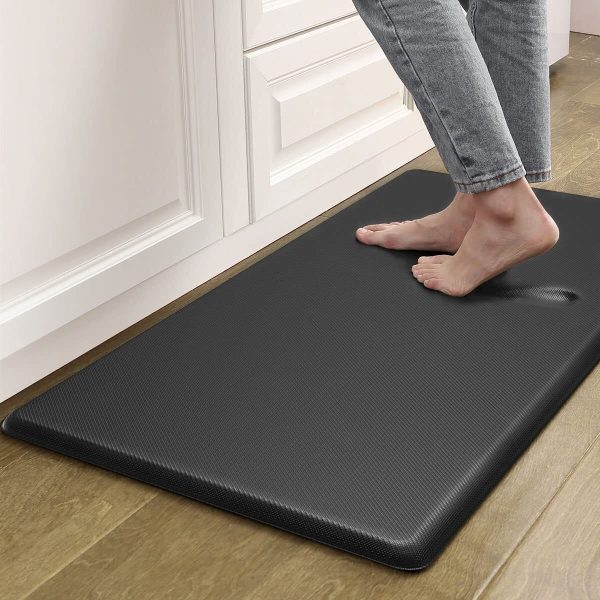 Anti Fatigue Mats for Kitchen Floor, 3/4 Inch Thick Memory Foam Kitchen Mats …