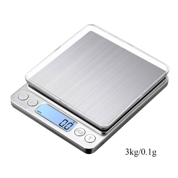 Digital Kitchen Scale 3000g/ 0.1g Small Jewelry Scale Food Scales Digital Weight