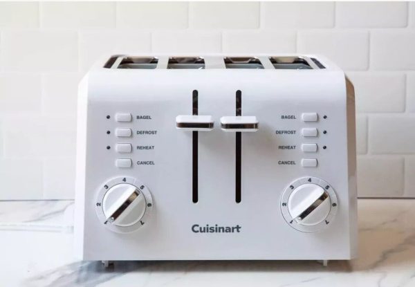 Cuisinart 4 Slice Compact Plastic Toaster CPT-142P1