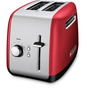 New KitchenAid Kmt2115er 2 Slice Red Stainless Steel Toaster