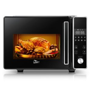 Prenewed 2 IN1 Digital Microwave Oven Countertop w/Air Fryers Home Kitchen