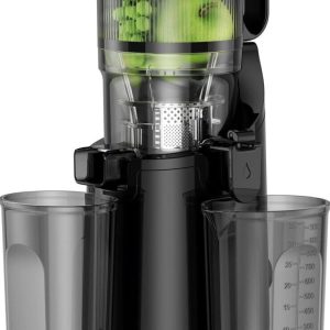 Cold Press Juicer, Amumu Slow Masticating Machines with 6.1″ Extra Large Feed