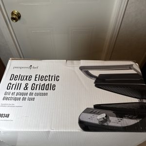 Pampered Chef Deluxe Electric Grill & Griddle 100348- NEW!