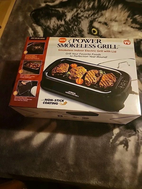 Power Smokeless Electric  Grill