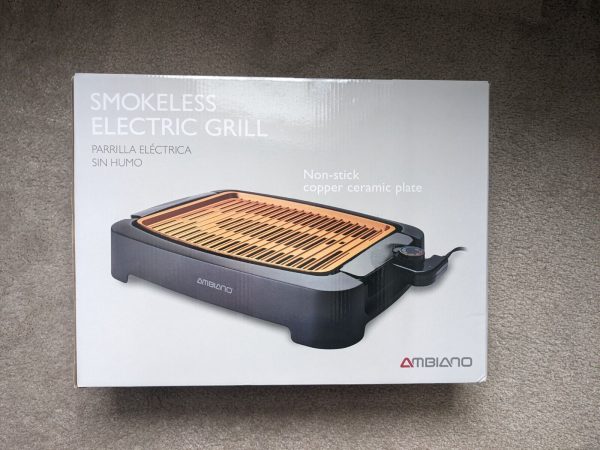 NEW – Ambiano smokeless electric grill BDP-2136