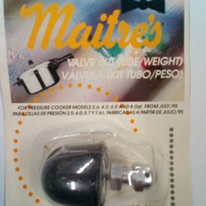 MAITRES #598690 PRESSURE REGULATOR POST JULY 1995 MADE 2.6, 4.2, 6 & 8 Q COOKER