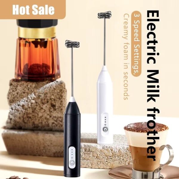 Wireless Milk Frothers Electric Handheld Blender Electrical Mini Coffee Maker