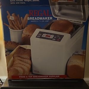 Regal Bread Maker K6783 Healthy Homemade Easy 10 Menu Cycles New Old Stock