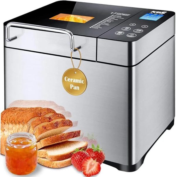 KBS MBF-013 Stainless Steel Fully Automatic 17 Programs Bread Maker Machine