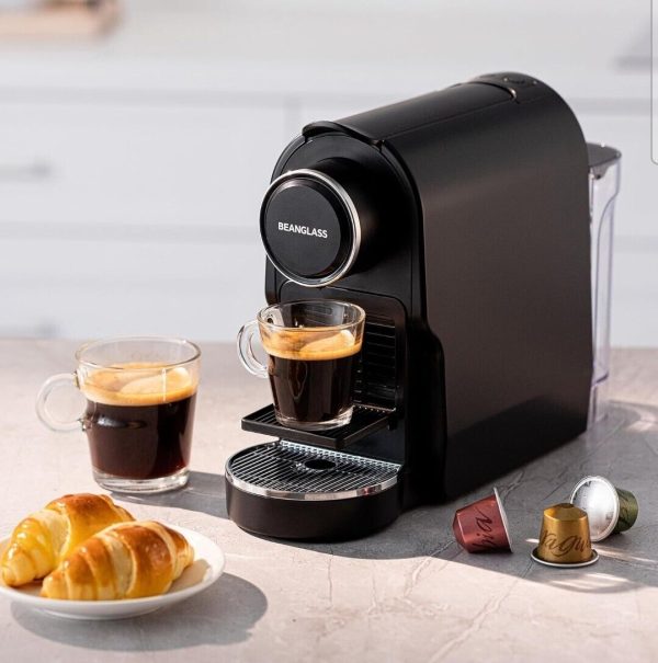 Espresso Pod Machine Compatible with NS Original Capsules, 20 Bar Compact Coffee