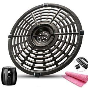 Air Fryer Accessory Grill Plate for Crux 3.7QT Air Fryers Upgraded Double-lay…