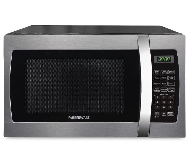 Best Sale Farberware Pro 1.3 Cubic Foot 1000-Watt Microwave Oven 10 Power Levels