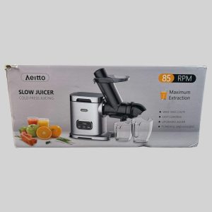 Aeitto | Cold Press Juicer | Silver | New In Box