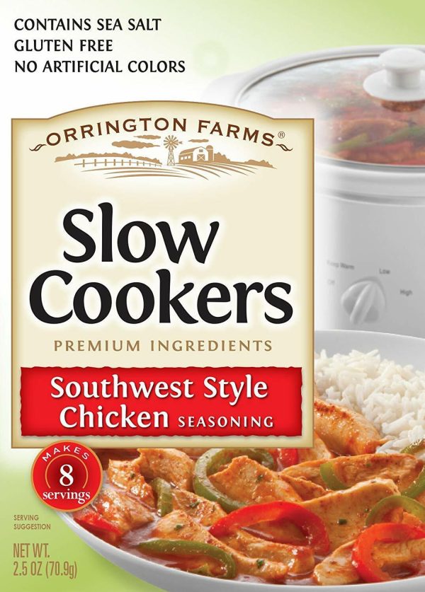 Orrington Farms Slow Cookers Southwest Style Chicken Seasoning