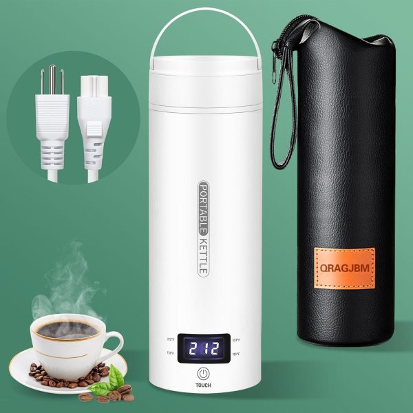 Travel Electric Kettle Portable Small Mini Tea Coffee Kettle Water Boiler