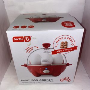 DASH Rapid Egg Cooker: 6 Egg Capacity Hard Boiled Poached Scrambled Omelets