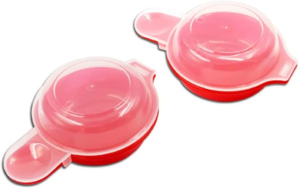 Easy Microwave Egg Cooker/Poacher,Set of 2