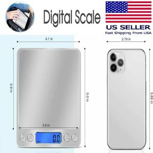 Himaly LCD Digital Kitchen Scale 5kg/8kg Food Diet Postal Scale Weight Balance