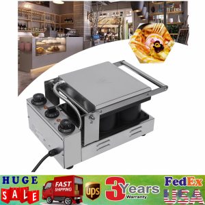 Electric Chest Shape Waffle Baker Breast Boob Waffle Machine Waffle Bowl Maker