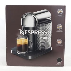 Nespresso Vertuo Single-Serve Coffee And Espresso Machine In Matte Black