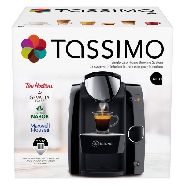 Tassimo TMO30 Multi-Beverage Coffee Brewing System, Coffee Machine/ Coffee Maker