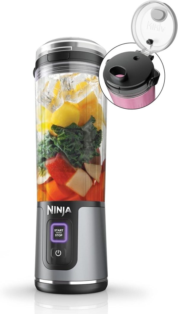 Ninja Blast BC151BK 18-oz Portable Rechargeable Blender Black NEW BOX FREESHIP