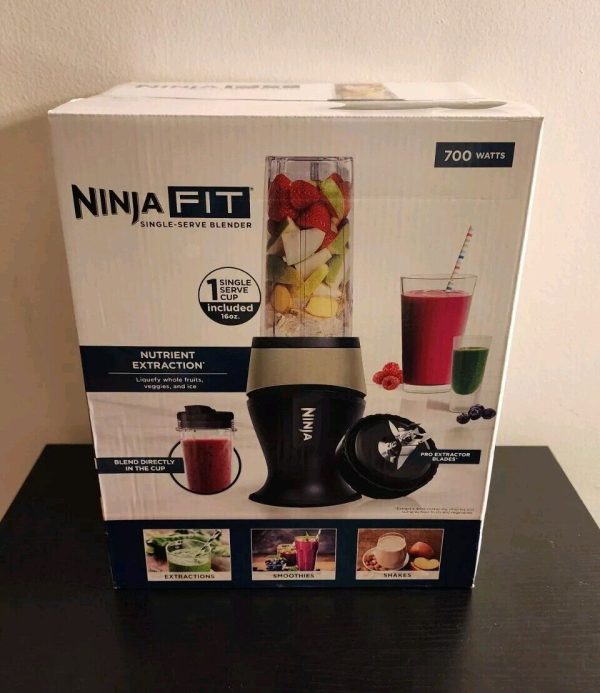 Ninja Fit® Personal Single-Serve Blender, 700 Watts, 16-oz. Cup, Stone