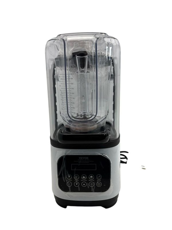 VEVOR 68 oz Commercial Countertop Blender w/Shield HS-212C-US-W (OB)