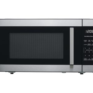 Hamilton Beach 1.6Cu ft Sensor Cook Countertop Microwave Oven in Stainless Steel