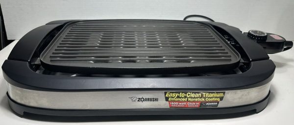 Zojirushi EB-DLC10 Indoor bbq Electric Grill with Titanium and Ceramic Surface