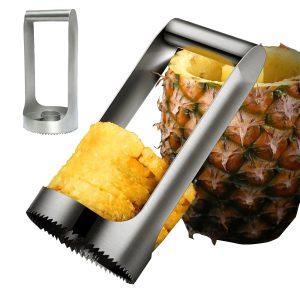 430 Stainless Steel Pineapple Corer Cutter Slicer Wedger Dicer Easy Kitchen Tool