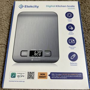 Etekcity Digital Kitchen Scale EK6015 Open Box