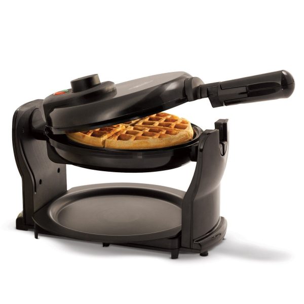 BELLA 4.67 lb Rotating Waffle Maker with Non Stick Coating and Easy Cleanup