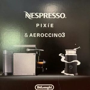 BRAND NEW – DeLonghi Nespresso Pixie & Aeroccino 3 Bundle – EN125S – SHIPS FAST