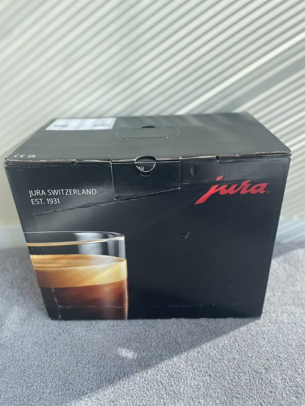 NEW JURA E6 Fully Automatic Espresso Coffee Machine Touchscreen Piano White NAC