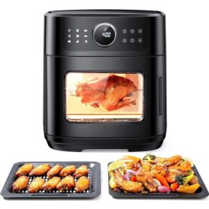 Air Fryer Toaster Oven Combo 13 qt Large Air Fryers Toaster Oven with 50 Recipes