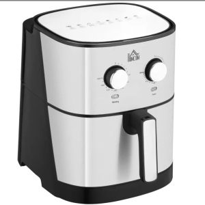 Air Fryer 1700W 6.9 Quart w/ 360° Air Circulation Timer and Nonstick Basket