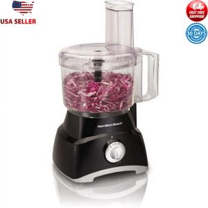 Food Processor W/ Stainless Steel Reversible Slicing Shredding Disc S Blade New