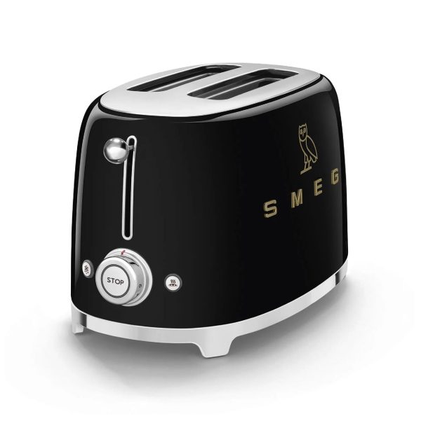 Smeg x OVO Two Slice Toaster, OVO Collection Smeg Toaster 2-Slice Toaster with 6