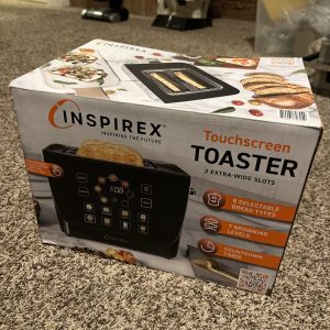 INSPIREX Toaster 2-Slice Interactive Touchscreen Automatic