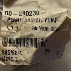 Hobart 60 80 QT Mixer Planetary Pump PN 00-290230- NIB / New in Bag Part Kitchen