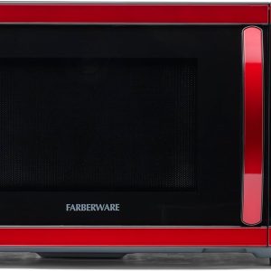 Farberware Countertop Microwave 1000 Watts, 1.1 cu ft – Microwave Oven  Red